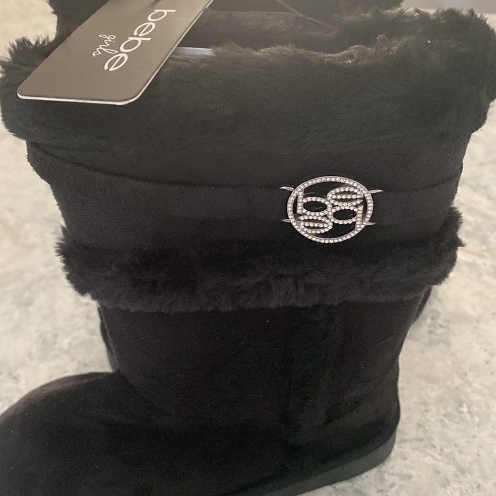Bebe  girls  Suede  Boots NWT - Picture 4 of 8